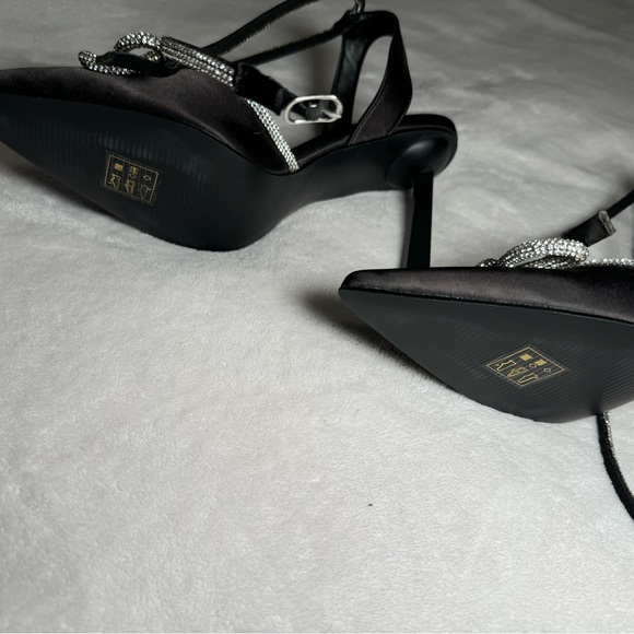 Call it Spring Rhinestone Bow Galaa Heels - Picture 7 of 8